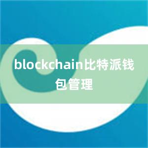 blockchain比特派钱包管理